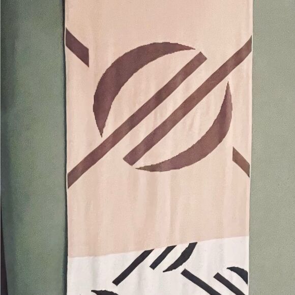 Daily Paper Throw Scarf - NWT New With Tags - One Size Fits All- Blue Red Purple - Picture 4 of 8